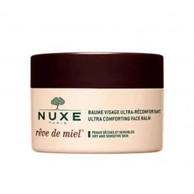 Nuxe Reve De Miel Ultra Comforting Face Balm Nemlendirici Yatıştırıcı ve Onarıcı Yüz Bakım Kremi - Gündüz - Gece 50 ml - Nuxe