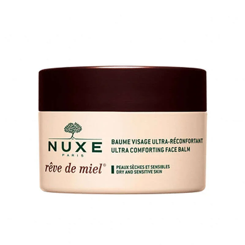 Nuxe Reve De Miel Ultra Comforting Face Balm Nemlendirici Yatıştırıcı ve Onarıcı Yüz Bakım Kremi - Gündüz - Gece 50 ml - 1