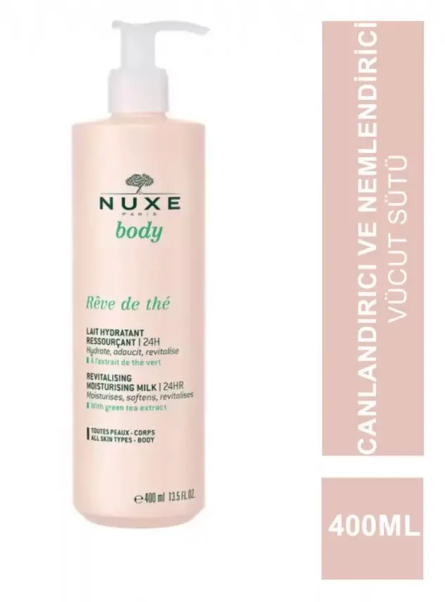 Nuxe Reve De The Body Canlandırıcı&Nemlendirici Vücut Sütü 400 ml - 1