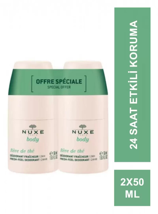 Nuxe Reve De The Body Fresh Feel Deodorant 50ml 2.si %50 İndirimli - Nuxe