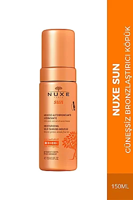 Nuxe Sun Autobronzante Moisturizing Self-Tanning Mousse - Nemlendirme Etkili Bronzlaştırıcı Köpük - 150 ml - Nuxe