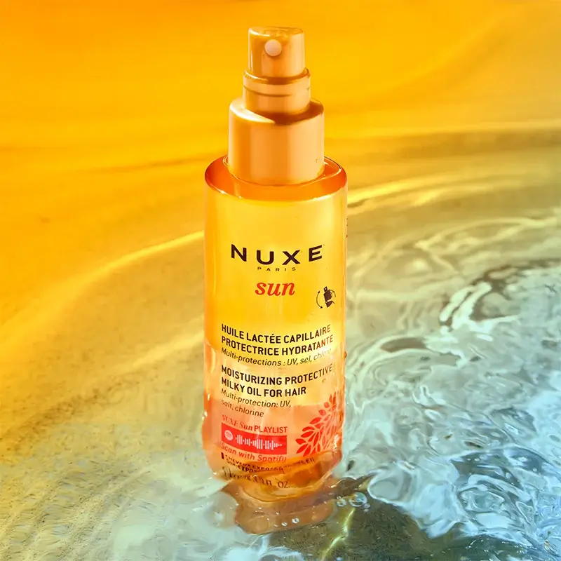 Nuxe Sun Huile Moisturising Protective Milky Oil 100 ml Nemlendirici ve Koruyucu Saç Bakım Sütü - 2