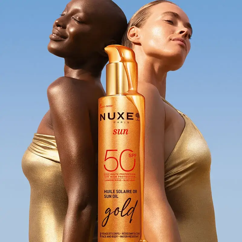 Nuxe Sun Huile Solaire Or Sun Oil - Altın Işıltılı Bronzlaştırıcı Güneş Koruyucu Yağ Spf50 150 ml - 4