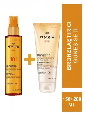 Nuxe Sun Spf 10 Güneş Bronzlaştırıcı Yüz ve Vücut Yağı - 2