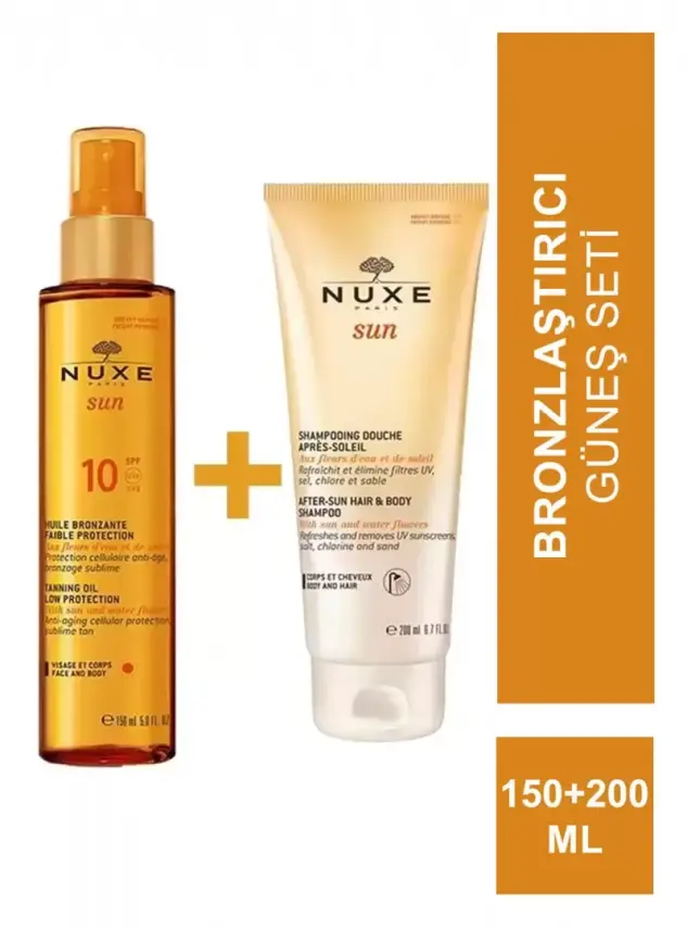 Nuxe Sun Spf 10 Güneş Bronzlaştırıcı Yüz ve Vücut Yağı - 2