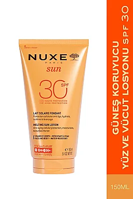 Nuxe Sun Spf 30 Lait Delicieux Protection 150 ml Güneş Koruyucu Yüz ve Vücut Sütü - Nuxe