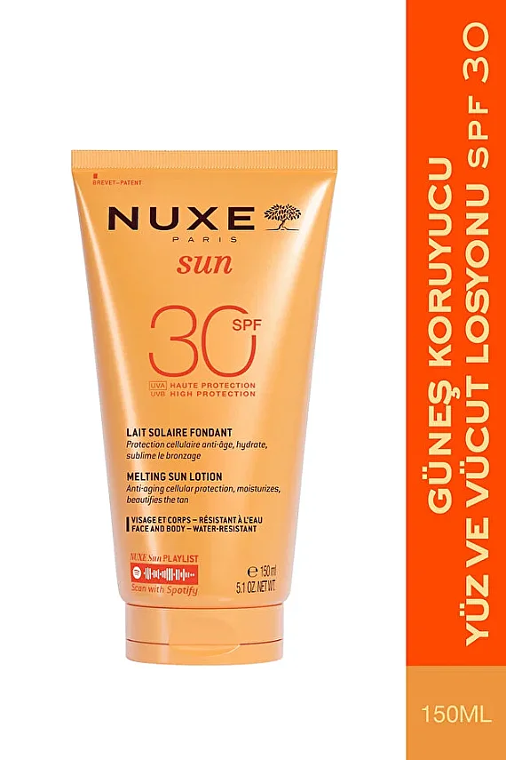 Nuxe Sun Spf 30 Lait Delicieux Protection 150 ml Güneş Koruyucu Yüz ve Vücut Sütü - 1
