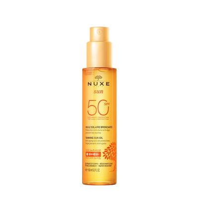 Nuxe Sun Spf 50 Bronzlaştırıcı Yüz ve Vücut Yağı 150 ml - Nuxe