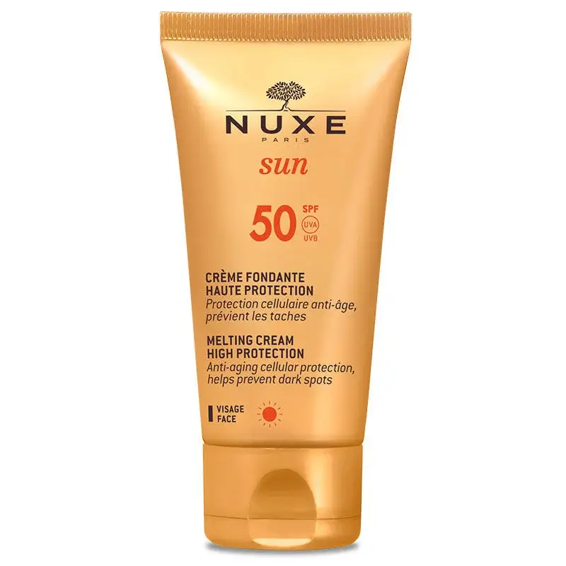 Nuxe Sun Spf 50 Face Cream Fondante Haute Protection Güneş Koruyucu Yüz Kremi 50ml - 1