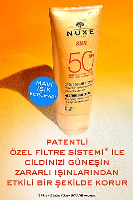 Nuxe Sun Spf 50 Face Cream Fondante Haute Protection Güneş Koruyucu Yüz Kremi 50ml - 2