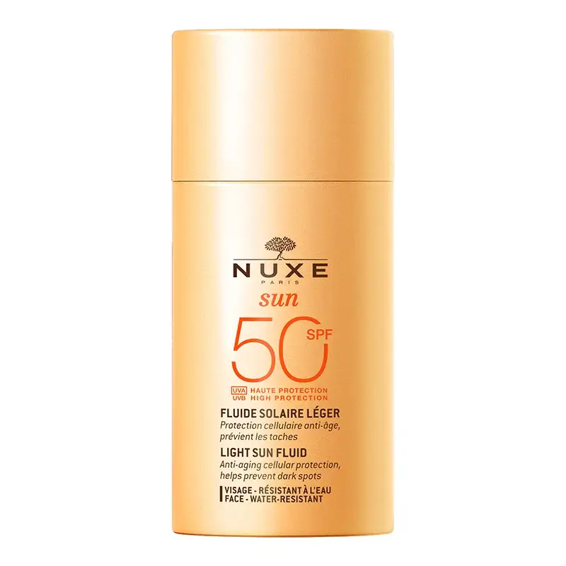 Nuxe Sun Spf 50 Light Fluid High Protection Hafif Dokulu Güneş Kremi 50 ml - 1