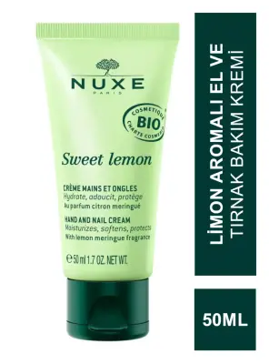 Nuxe Sweet Lemon Hand & Nail Cream Onarıcı Besleyici El ve Tırnak Kremi 50 ml - 1
