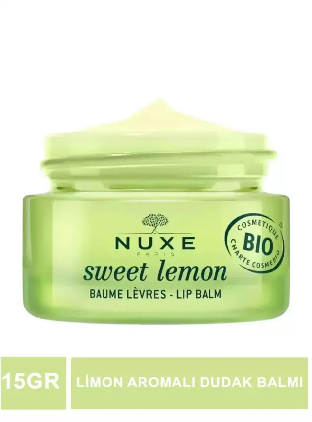 Nuxe Sweet Lemon Lip Balm Besleyici Onarıcı Dudak Bakım Kremi 15gr - 3