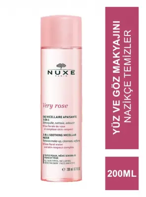 Nuxe Very Rose 3-In 1 Soothing Micellar Water - Yatıştırıcı Misel Su 200 ml - 2