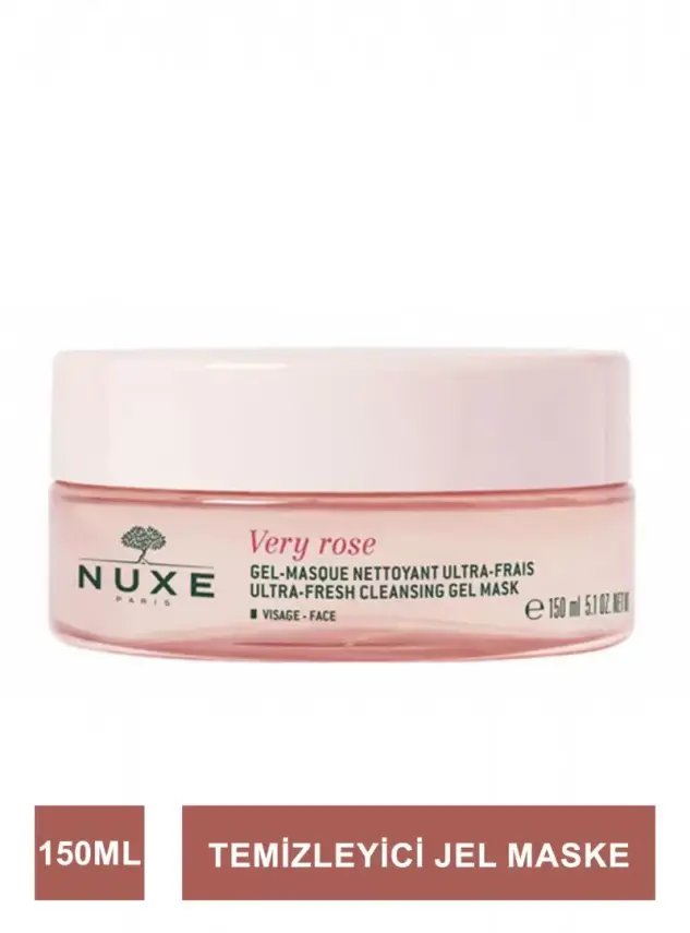 Nuxe Very Rose Cleansing Gel Mask - Temizleyici Jel Maske 150ml - 1