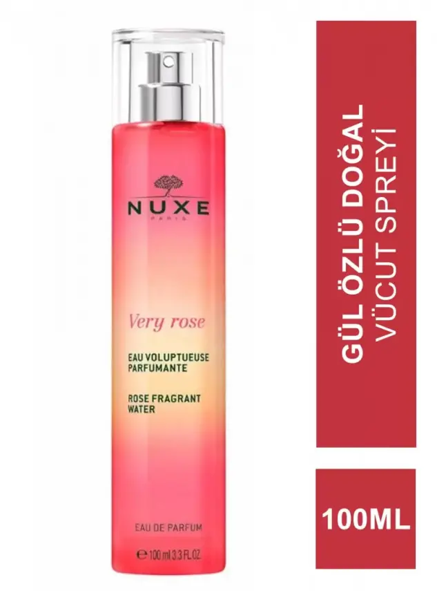 Nuxe Very Rose Fragrant Water Parfume Vücut Spreyi 100 ml - 2