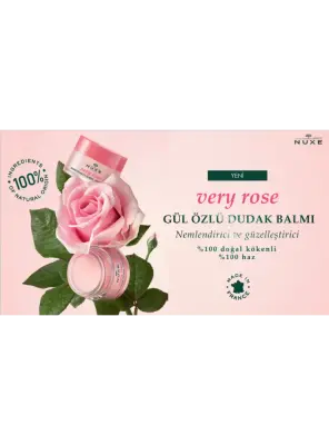Nuxe Very Rose Gül Özlü Dudak Balmı 15 g - 3