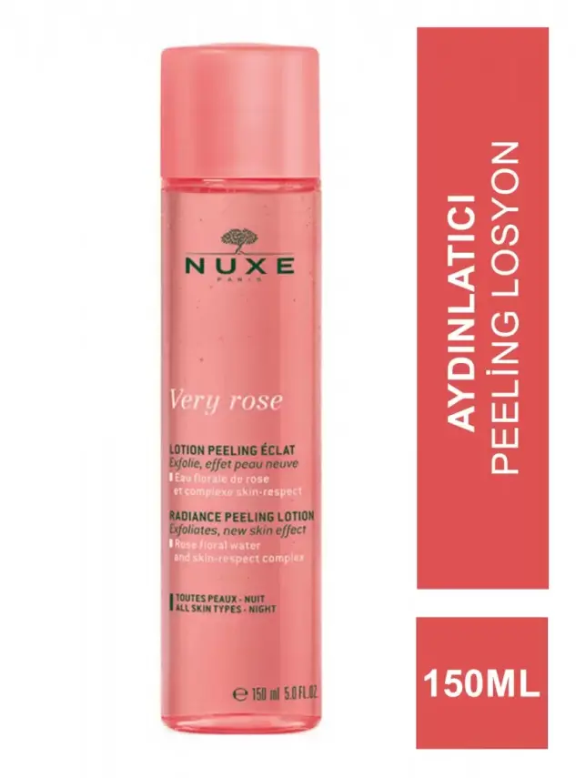 Nuxe Very Rose Radiance Peeling Lotion - Aydınlatıcı Peeling Losyon 150 ml - 2