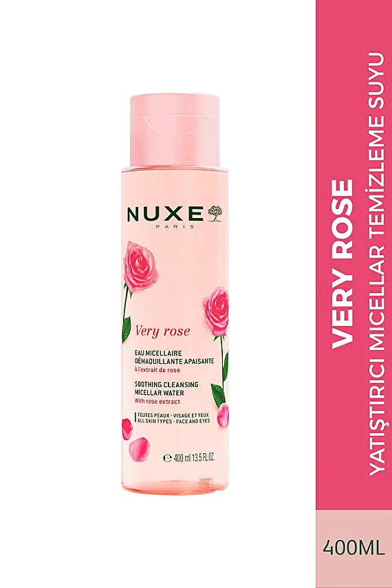 Nuxe Very Rose Yatıştırıcı Temizleyici Micellar Su 400 ml - 1
