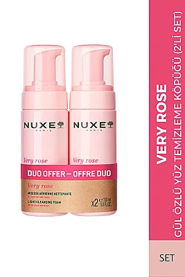 Nuxe Very Rose Yüz Temizleme Köpüğü 2x150 ml - Nuxe
