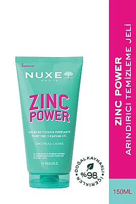 Nuxe Zinc Power Arındırıcı Temizleme Jeli 150 ml - Nuxe