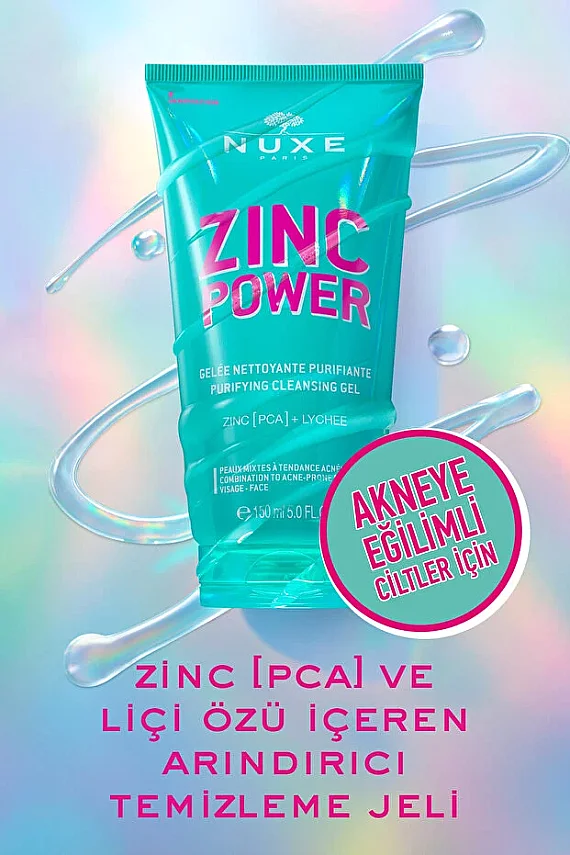 Nuxe Zinc Power Arındırıcı Temizleme Jeli 150 ml - 2
