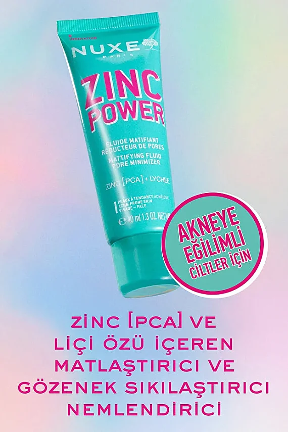 Nuxe Zinc Power Matlaştırıcı ve Gözenek Sıkılaştırıcı Nemlendirici 40ml - 3