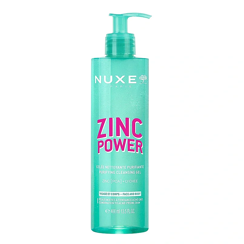 Nuxe Zinc Power Purifying Cleansing Gel 400 ml - 1