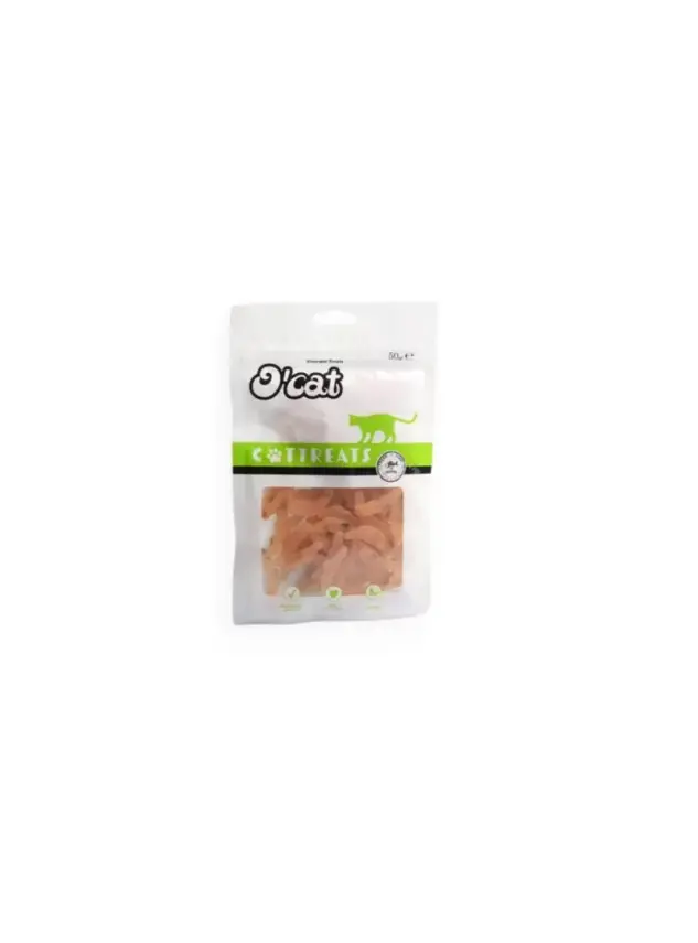 O Cat Tavuk Ve Brokoli Cips Kedi Ödülü 50 Gr - 1