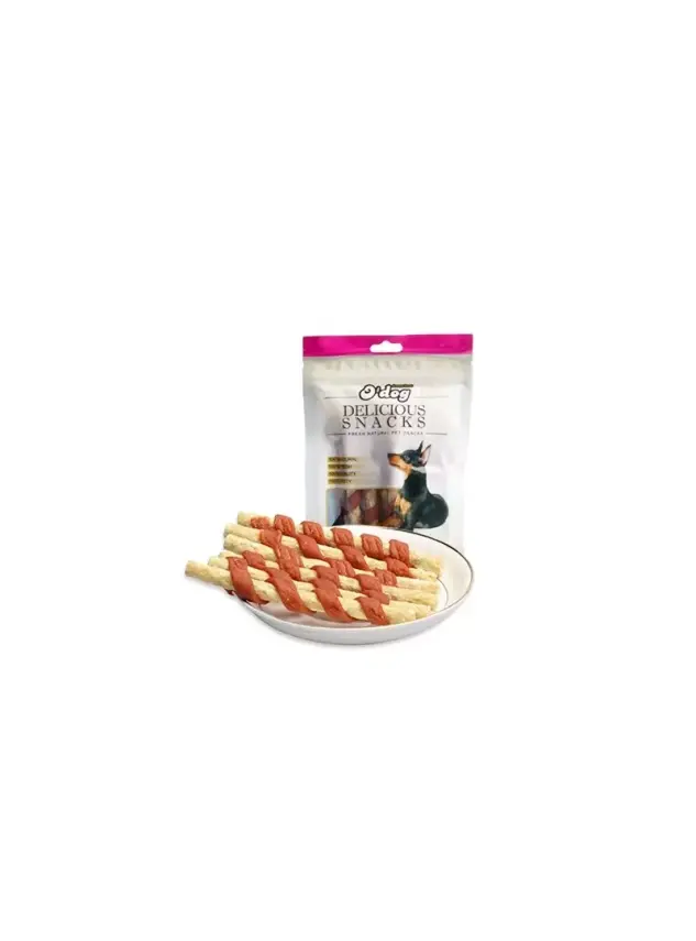 O Dog Kuzu Parçacıklı Sargılı Köpek Ödülü 100 Gr - 1