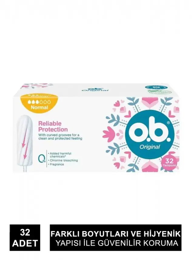 O.B. Pro Comfort Normal Tampon 32 Adet - 1