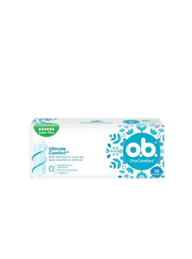 O.B. Pro Comfort Süper Plus Tampon 16 Adet - 1