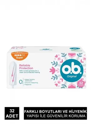 O.B. Pro Comfort Süper Tampon 32 Adet - 1