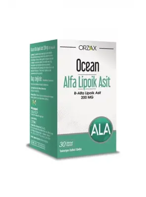 Ocean Alfa Lipoik Asit 200 mg 30 Tablet - Ocean