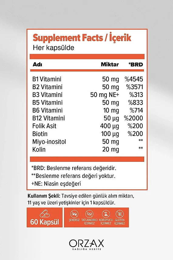 Ocean B Complex 60 Kapsül - 2