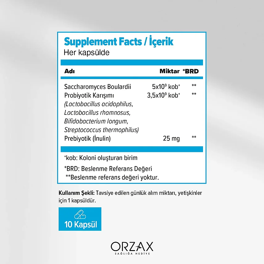 Ocean Bigflor Probiyotik 10 Kapsül - 2