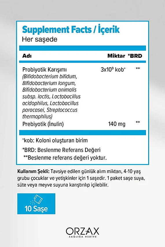 Ocean Bigflor Probiyotik 10 Saşe - 2