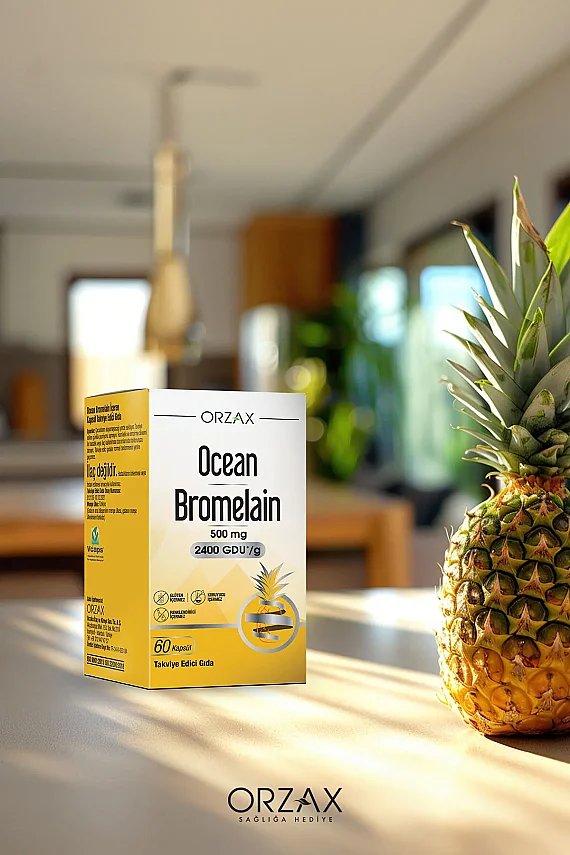 Ocean Bromelain 500mg 60 Kapsül - 3