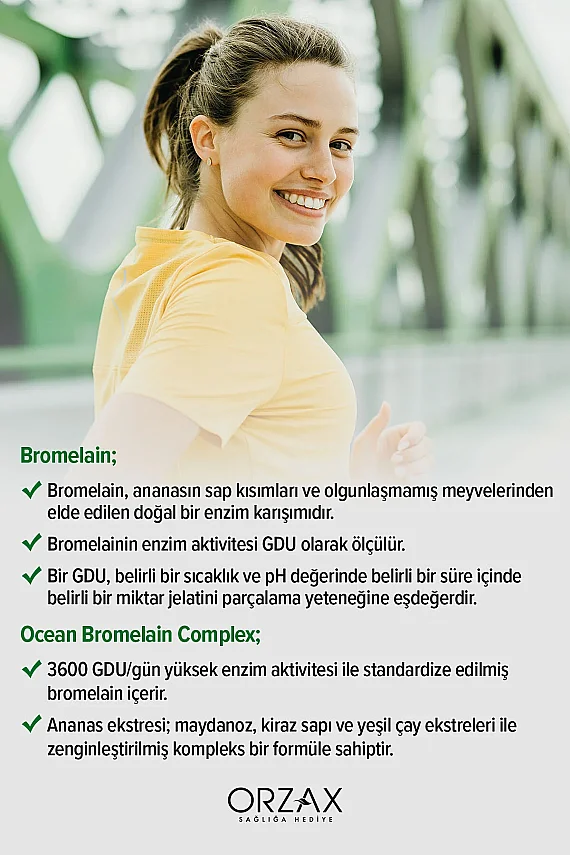 Ocean Bromelain Complex 60 Tablet - 5