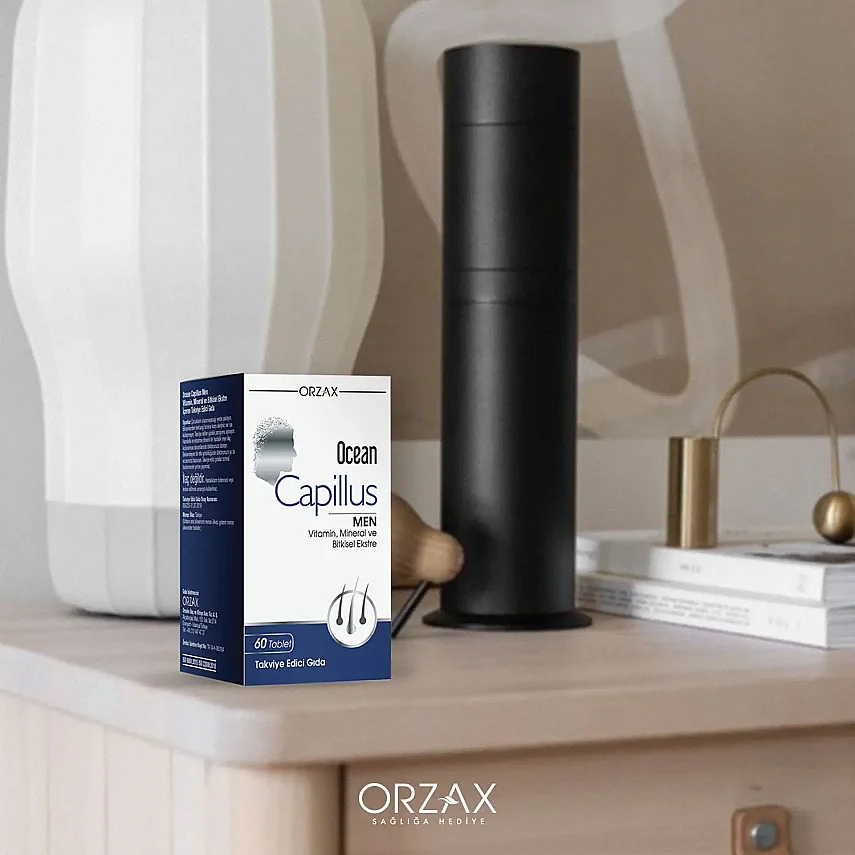 Ocean Capillus Men 60 Tablet + Capillus Şampuan Hediyeli - 4