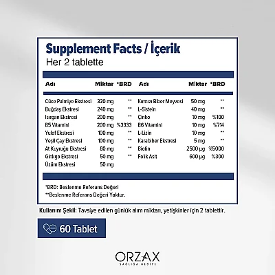 Ocean Capillus Men 60 Tablet + Capillus Şampuan Hediyeli - 2