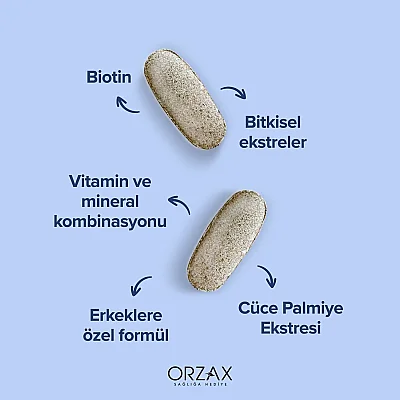Ocean Capillus Men 60 Tablet + Capillus Şampuan Hediyeli - 3