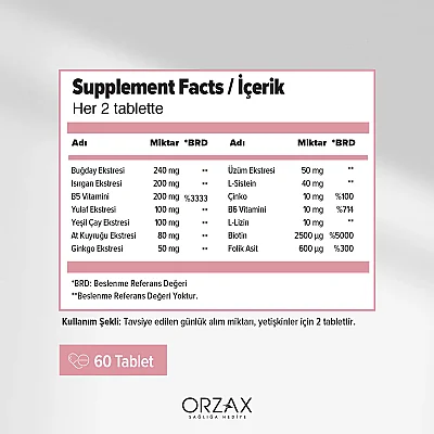 Ocean Capillus Women 60 Tablet + Capillus Şampuan Hediyeli - 2