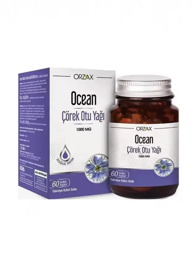 Ocean Çörek Otu Yağı 60 Kapsül - 1