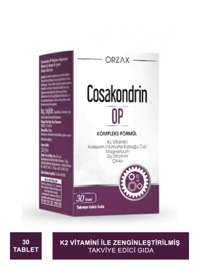 Ocean Cosakondrin OP K2 Vit. + Ca Complex 30 Tablet - Ocean