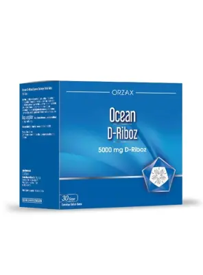 Ocean D-Riboz 5000mg 30 Şase Takviye Edici Gıda - Ocean