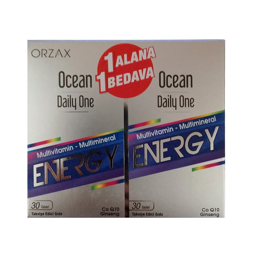 Ocean Daily One Energy 30 Tablet - 1 Alana 1 Bedava - 1