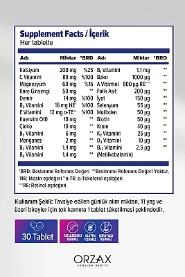 Ocean Daily One Energy 30 Tablet - 1 Alana 1 Bedava - 2