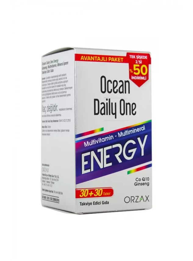 Ocean Daily One Energy 30 + 30 Tablet - 1