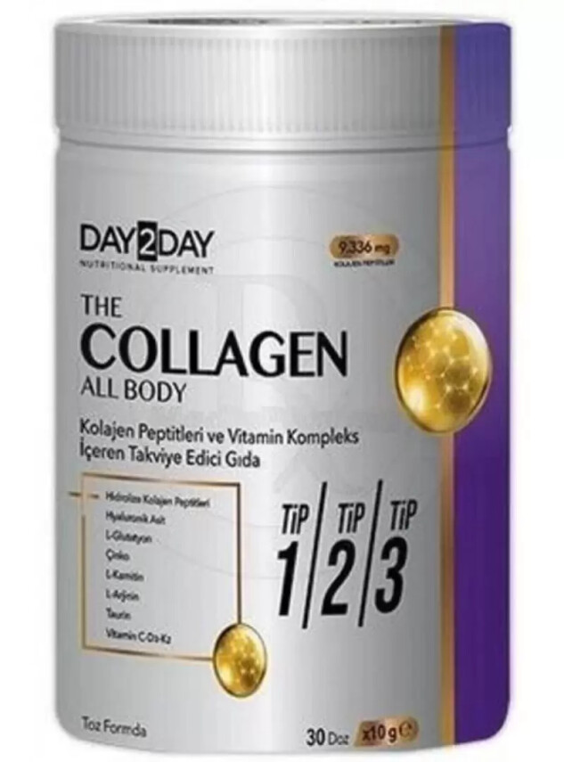 Ocean Day2Day The Collagen All Body Toz Form Takviye Edici Gıda 300 g - Ocean